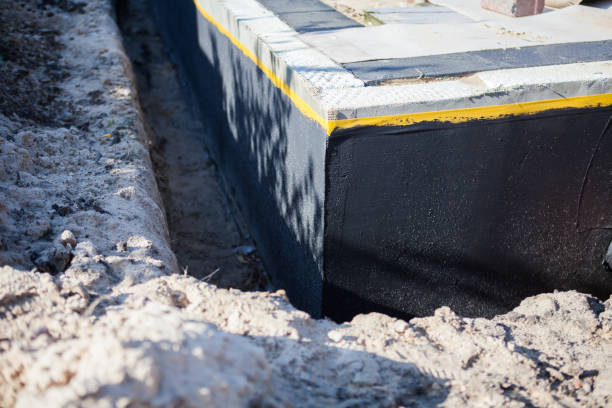 Residential Waterproofing installation at a Bridgeport, NJ home by SJ Waterproofing Pros