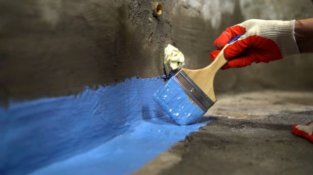 SJ Waterproofing Pros commercial waterproofing team near Bridgeport, NJ